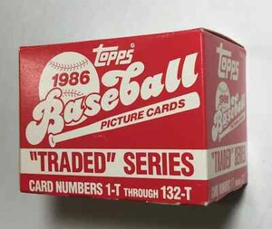 1986 Topps Traded Set, Complete -ROOKIES of B. Jackson, Bonds, Canseco, Clark - Picture 1 of 1