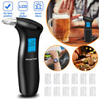 Digital Poly Show Alcohol Tester Portable Alcohol Meters with 12 Mouthpieces