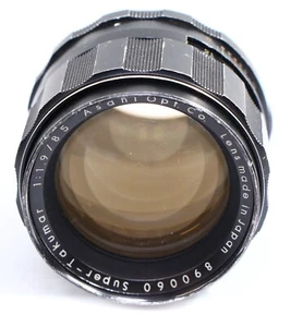 EARLY ASAHI OPT. PENTAX SUPER-TAKUMAR 85/1.9 85MM F1.9 LENS M42 FREE SHIPPING - Picture 1 of 23