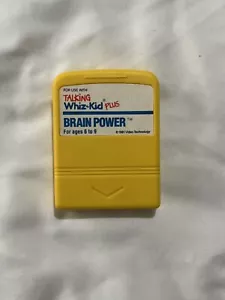 VTG 1991 VTech Talking Whiz Kid Plus Brain Power Cartridge Only Ages 6-9 - Picture 1 of 3