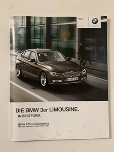 Prospekt Reklame Werbung BMW 3er Limousine Auto Geschenk Broschüre Heft - Bild 1 von 10