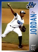 2013 Hudson Valley Renegades Grandstand #17 Cory Jordan Houston Texas TX Card