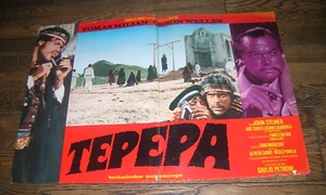 aff. italienne -TROIS POUR UNE REVOLUTION- Tomas Milian - Orson Welles- 1969 - - Photo 1/1