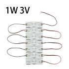 7pcs Universal SMD Lamp Beads With Optical Lens Fliter for LED TV Repair 1W 3V