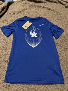 Boys University Of Kentucky Football Nike Dri Fit Shirt Size L - Picture 1 of 3