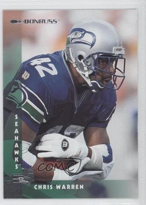 1997 Donruss Chris Warren #46 - Image 1 of 2