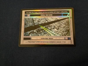 Star Wars CCG Reflections FOIL Death Star: Trench - Picture 1 of 1