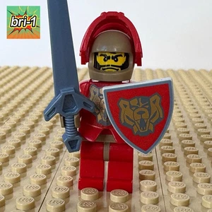 LEGO Castle, Kingdom 2: Sir Santis, cas267, 8877, DARK FORTRESS, 2007, BEAR, RED - Picture 1 of 9