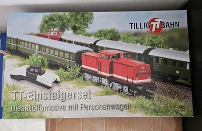 Tillig Spur TT Einsteiger-Set Personenzug DR BR 110 01425 - Bild 1 von 4