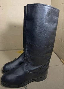 Soviet Russian Soldier Boots Dot Soles WW2 Sapogi Leather Military Yuft Army 40 - Picture 1 of 10