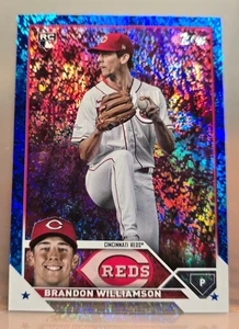 Brandon Williamson - 2023 Topps Update #US286 - Blue Foil /999 - Reds - Picture 1 of 2