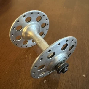 Vintage Campagnolo Telefon Wählscheibe Vorderradnabe 36 Loch Hochflansch  - Bild 1 von 15
