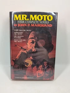 Mr. Moto: Four Complete Novels by John P. Marquand, 1983 First Printing HCDJ - Imagen 1 de 19
