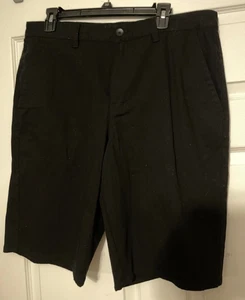 Nuevo Nuevo con etiquetas Pantalones Cortos Para Hombres Tony Hawk Negros Talla 31 Bolsillos Delanteros Planos Sarga - Imagen 1 de 1