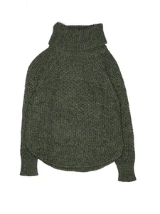 PrAna Girls Green Turtleneck Sweater Small kids - Picture 1 of 2