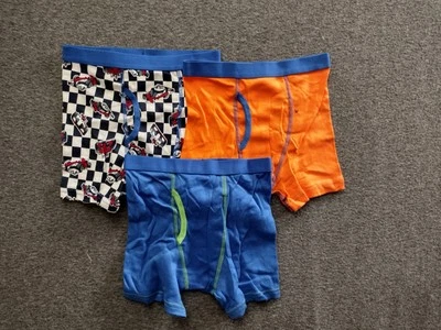 Paquete de 3 calzoncillos boxer Wonder Nation para niños M 8 multicolor Foto 1 de 4