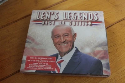Len's Legends Best Of British 3CD Set Queen Tom Jones Elton John British Classic - Image 1 of 2