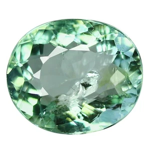 0.71 Ct Perfect Oval 6.1 x 5.2 MM 100% Natural Blue Brazil PARAIBA TOURMALINE !! - Picture 1 of 5