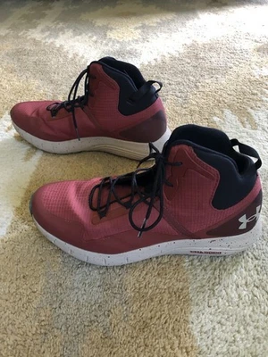 Under Armour Charged Bandit Trek Hiking Shoes Red Men’s Size 8.5 - Image 1 of 4