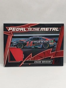 2025 Donruss Nascar Chase Briscoe Pedal to the Metal Materials 2 Color /99 Card - Bild 1 von 4