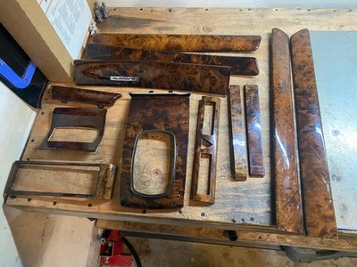 98-04 Audi C5 , A6,S6, RS6, Allroad OEM Wood Trim Set - Complete Automatic Trans Foto 1 de 4