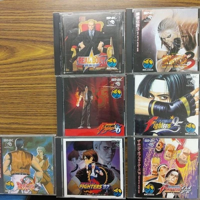 SNK NeoGeo Fighters Arte de Luchar Furia Fatal Paquete de 7 Colección Japón Foto 1 de 4