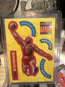 1996 Upper Deck Collector’s Choice Basketball Dennis Rodman Sticker - Picture 1 of 2