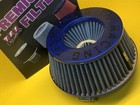 76/89/102 mm Pod air filter 89 L Universal Blue 3, 3.5, 4" neck