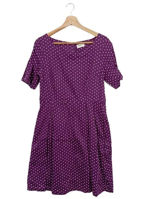 PEOPLE TREE Kurzarmkleid Damen Kleid Gr. DE 40 lila Casual-Look - Bild 1 von 4