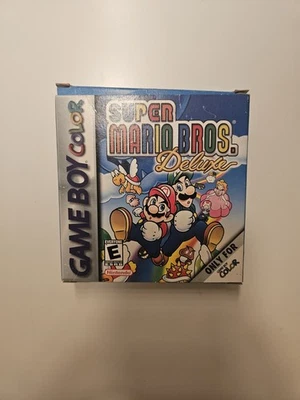 Super Mario Bros Deluxe, Game Boy Color Game, Nintendo, Complete - Image 1 of 3