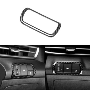 Carbon Fiber ABS Headlight Adjustment Switch Cover Trim For Hyundai Elantra N - Bild 1 von 7