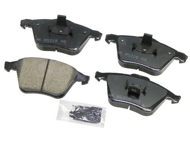 Juego de pastillas de freno delanteras para Volvo S40 2004-2011 Akebono 16629YTWH 2005 2006 2007 Foto 1 de 2