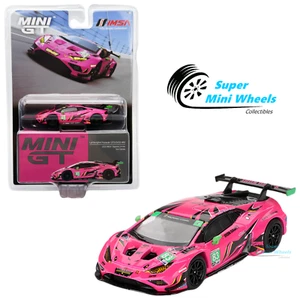 Mini GT 1:64 Lamborghini Huracán GT3 EVO2 #83 Iron Dames 2023 IMSA Daytona #772 - Picture 1 of 5