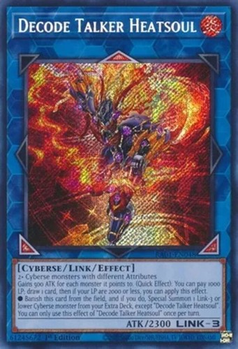 Decode Talker Heatsoul (Secret Rare) - RA01-EN048