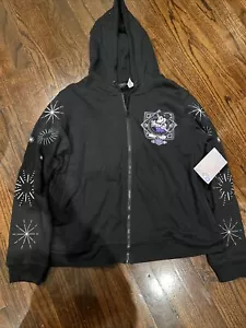 Disney 100 Year Zip Up Sweatshirt Size Adult Large - Picture 1 of 4
