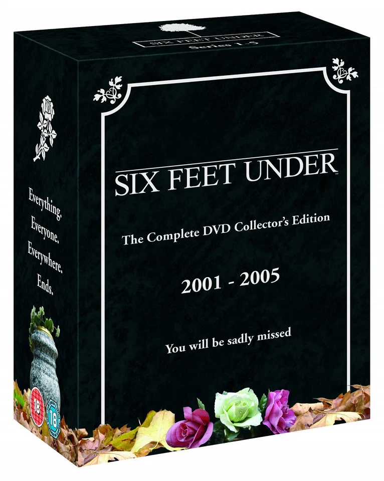 Six Feet Under The Complete Series 1 2 3 4 5 Seasons 1 - 5 Region4 DVD - image 1 of 1