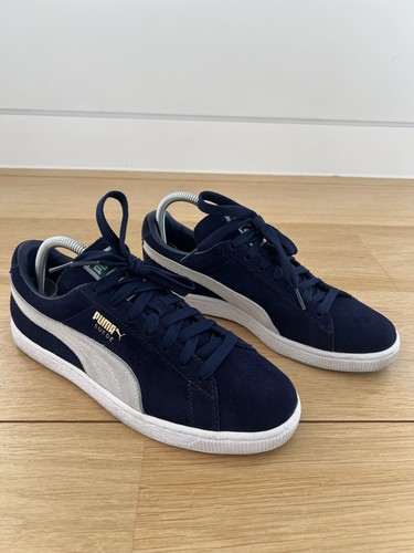 Sneakers classiche PUMA scamosciate blu navy taglia 41 (UK 7 5)
