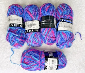 Cascade Yarns Pearls Color 9546 5 skeins 50 grams each Pink Blue Purple - Picture 1 of 5