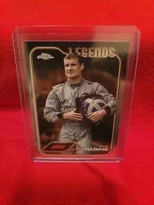 2024 Topps Chrome Formula 1 DAVID COULTHARD #196 F1 Legends - Picture 1 of 2