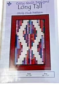 #7492 Acogedor Edredón Diseños Largo Alto Tira Club Edredón Patrón - Imagen 1 de 3