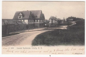 c1905 Loomis Sanitarium, Liberty New York, Vintage NY Postcard ~ Rotograph Co. - Picture 1 of 2