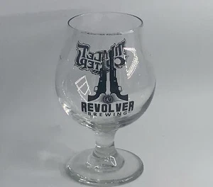 Revolver Brewing MULLET CUTTER Stemmed Pint Glass USA - Picture 1 of 5