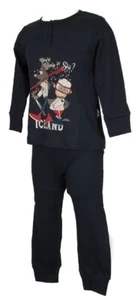 Mädchen Mädchen Schlafanzug Baumwolle Langarm Seraphinenkragen HAPPY PEOPLE Artikel 4 - Bild 1 von 5