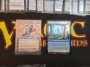 MTG Oathbreaker Teferi, Mazo Peregrino Temporal con Caja de Cubierta y Mangas - Imagen 1 de 7