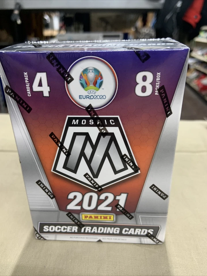 Panini Mosaic UEFA Euro 2020-21 Soccer Card Blaster Box - 8 Packs
