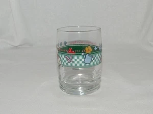 Disney's Winnie The Pooh : Glass Cup Hundred Acre Chase : Chasing Butterfly's  - Picture 1 of 10