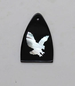 Truss Rod Cover mit Eagle Silhouette Inlay 02 passt PRS - Bild 1 von 1