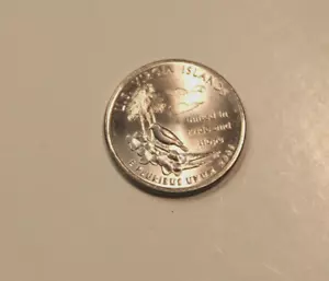 Roll of 40 2009 P 25c U.S. VIRGIN ISLANDS TERRITORIES QUARTERS - Picture 1 of 3