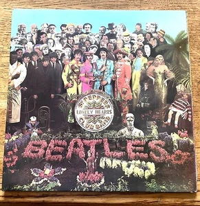 BEATLES - Sgt Pepper - UK 1st Press *WIDE SPINE MONO* EARLY STAMPERS EX LP - Picture 1 of 12