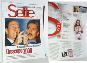 SETTE (CORRIERE DELLA SERA) N. 51/52 - 1999 - BERLUSCONI - D'ALEMA - RIVISTA - Picture 1 of 4